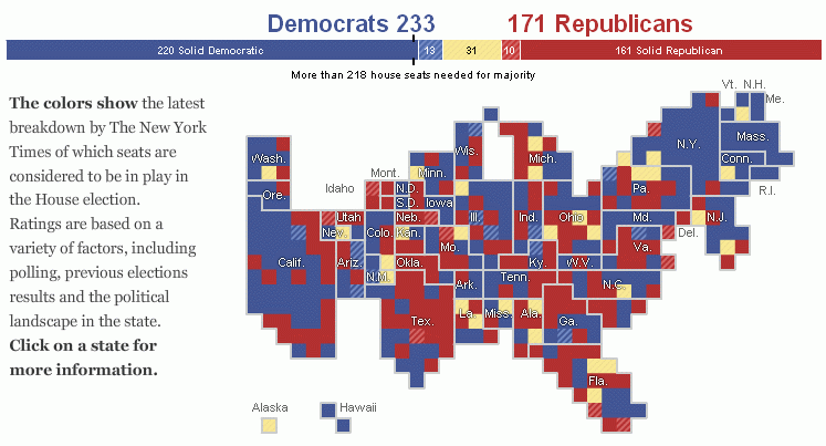 Maps are interactive at the NYT website